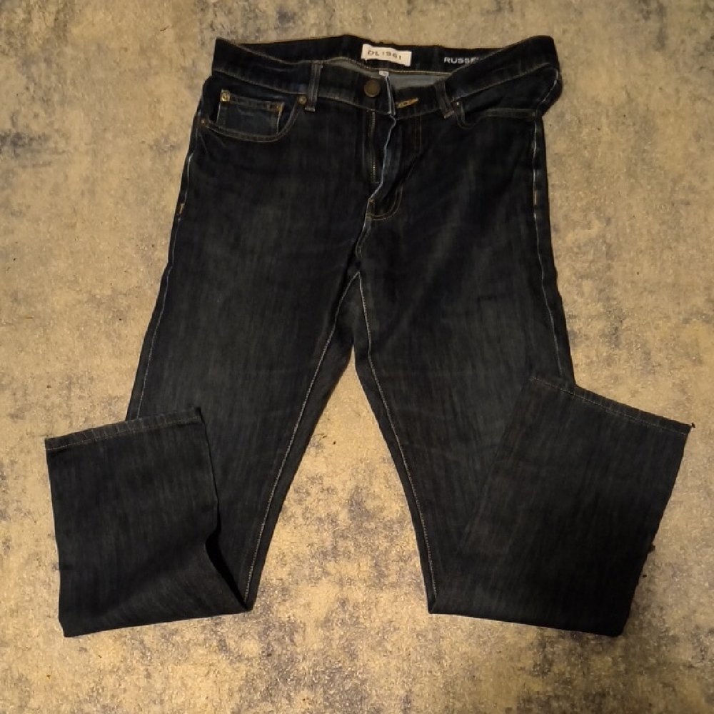 DL1961 | Men's Dark Blue Slim Straight Jeans